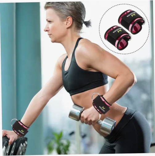 PAR TOBILLERAS POLEA PARA GIMNASIO - 6