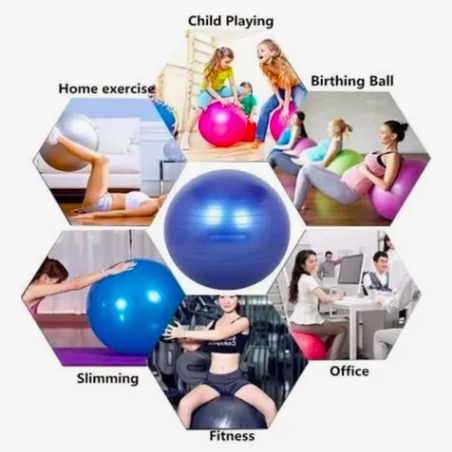 PELOTA PILATES 55CM PARA YOGA PILATES - 2