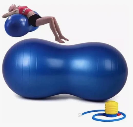 BALON OVALADO PILATES YOGA TIPO MANI - 1