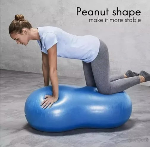 BALON OVALADO PILATES YOGA TIPO MANI - 3