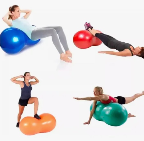 BALON OVALADO PILATES YOGA TIPO MANI - 4