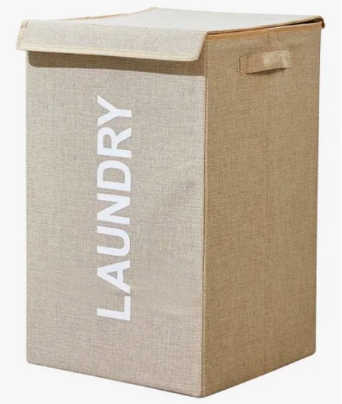 CAJA ORGANIZADORA CANASTO ROPA SUCIA PLEGABLE - 1