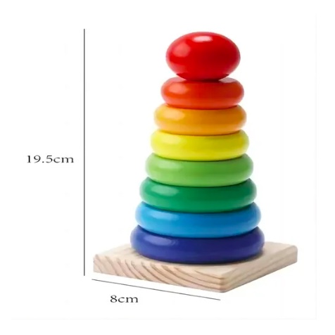 PACK 10 JUGUETES DIDACTICOS DE MADERA - 3