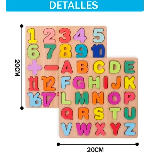 PACK 10 JUGUETES DIDACTICOS DE MADERA - 7