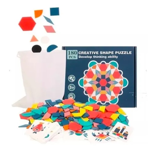 ROMPECABEZA TANGRAM MONTESSORI JUGUETE DIDACTICO - 6