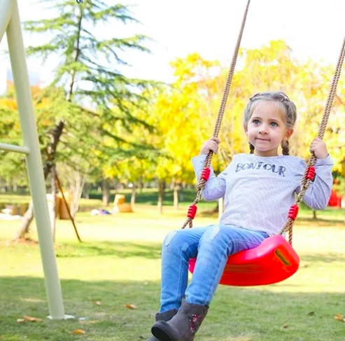 COLUMPIO AJUSTABLE PORTATIL PARA NIÑOS ROJO - 3