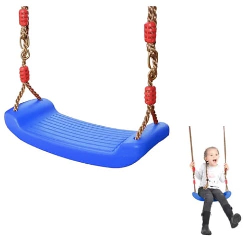 COLUMPIO AJUSTABLE PORTATIL PARA NIÑOS AZUL - 1