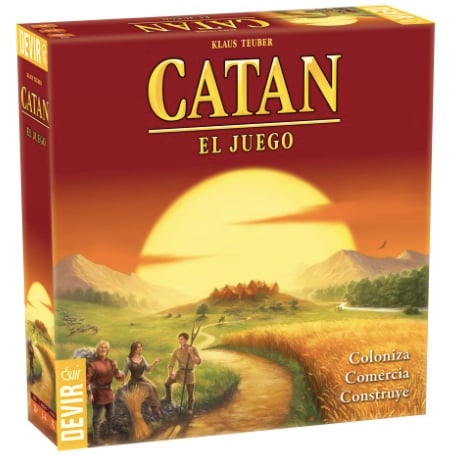 JUEGO CATAN DEVIR ESPAÑOL JUEGO DE ESTRATEGIA - 1