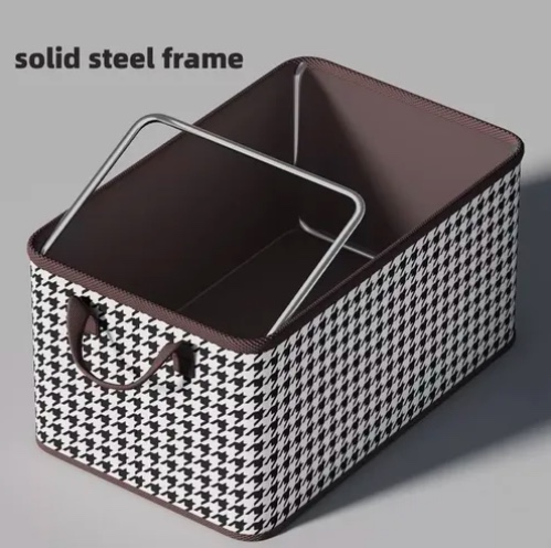 2PCS ORGANIZADOR DE CAJAS DE ALMACENAMIENTO DE ROPA PLEGABLE - 3