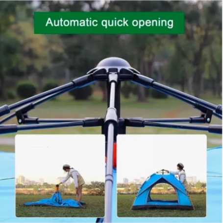 CARPA AUTOMATICA 2 PERSONAS IMPERMEABLE ARMADO FACIL - 3