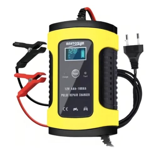 CARGADOR AUTO INTELIGENTE BATERIA 12V AUTO - 1