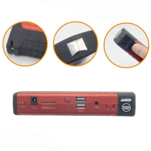 PARTIDOR BATERIA DE AUTO KIT CARGADOR PORTATIL 12V - 4