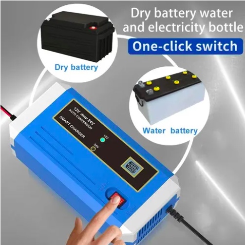CARGADOR DE BATERIA INTELIGENTE 12V 10A/24V 5A - 2