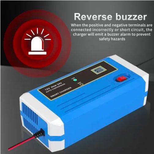 CARGADOR DE BATERIA INTELIGENTE 12V 10A/24V 5A - 3