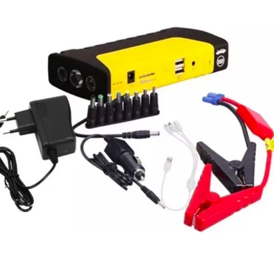 PARTIDOR DE AUTO BATERIA POWERBANK CARGADOR USB 12V - 4