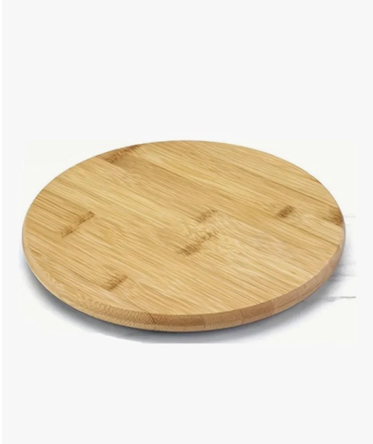 Bandeja Giratoria De Bambú De 25 Cm - 3