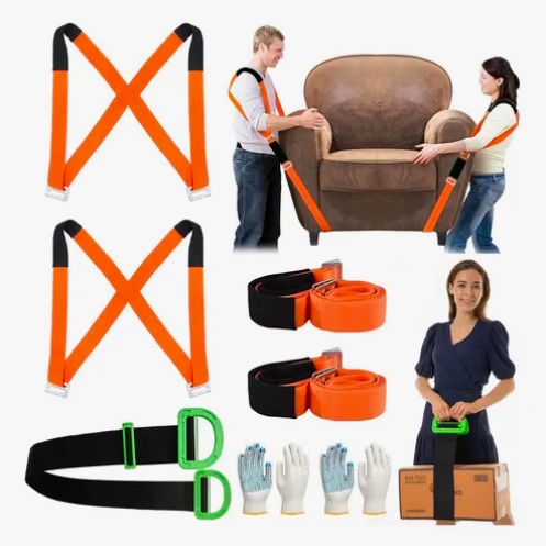 CORREAS PARA LEVANTAR MOVER MUEBLES - 1