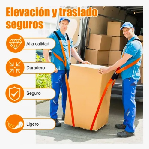CORREAS PARA LEVANTAR MOVER MUEBLES - 3