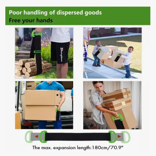 CORREAS PARA LEVANTAR MOVER MUEBLES - 6