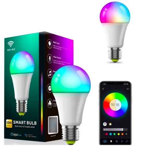 AMPOLLETA INTELIGENTE LED WIFI BLUETOOTH - 1