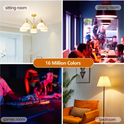 AMPOLLETA INTELIGENTE LED WIFI BLUETOOTH - 3