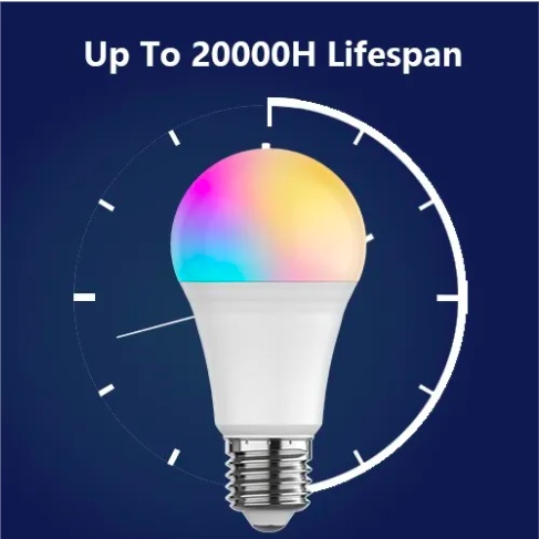 AMPOLLETA INTELIGENTE LED WIFI BLUETOOTH - 4