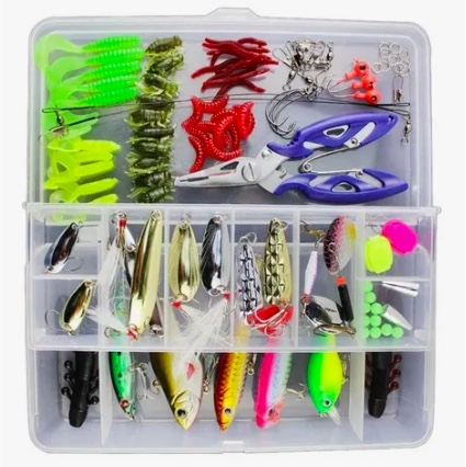 KIT DE PESCA CON CEBO ARTIFICIAL - 1