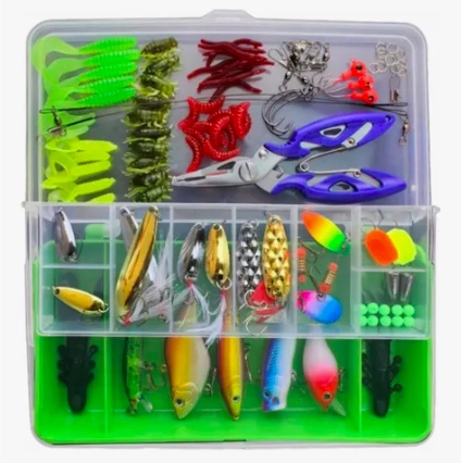 KIT DE PESCA CON CEBO ARTIFICIAL - 2