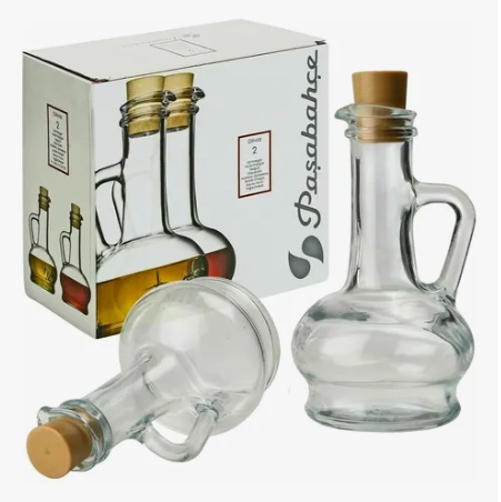 ACEITERA DE VIDRIO 260ML SET X2 - 2