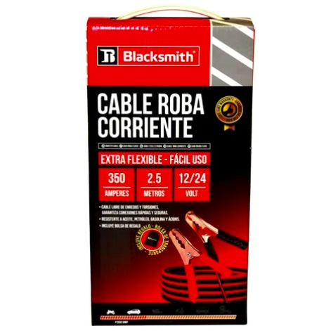 CABLE PUENTE BATERIA 350 AMP 2,5 MTS - 1