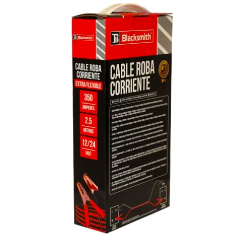 CABLE PUENTE BATERIA 350 AMP 2,5 MTS - 3