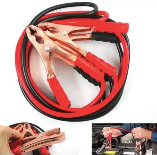 CABLE PUENTE DE BATERIA 2000 AMP ROBA CORRIENTE - 1
