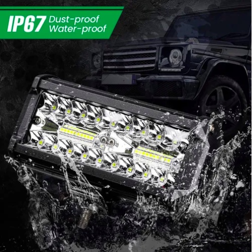 FOCOS LED NEBLINERO BARRA RECTA 120W PREMIUM - 5