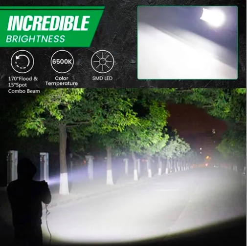 FOCOS LED NEBLINERO BARRA RECTA 120W PREMIUM - 7