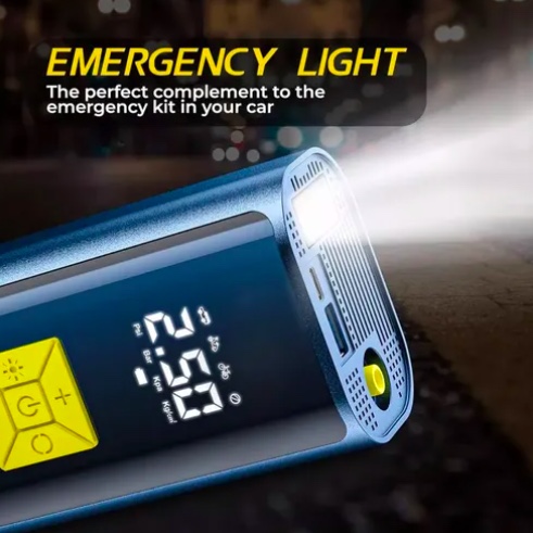 COMPRESOR PARA AUTO DE AIRE PORTATIL - 5