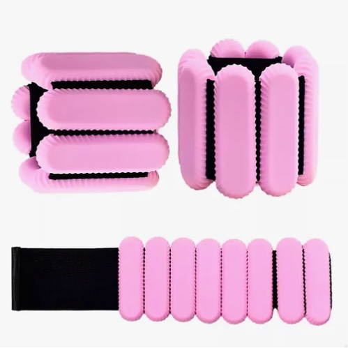 KIT 2 BRAZALETES PESAS PARA TOBILLOS Y MUÑECAS - 7