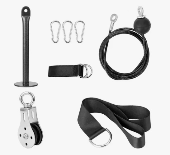 KIT 8 SISTEMA DE CABLE CON POLEA - 4