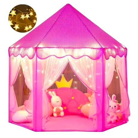 CARPA DE JUEGO DE CASTILLO DE PRINCESA - 1