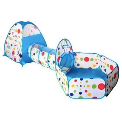CARPA PISCINA DE PELOTAS CON TUNEL - 1
