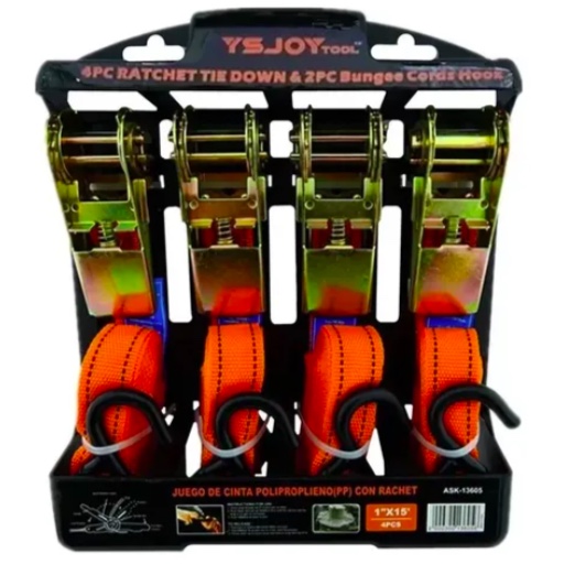 SET KIT JUEGO ESLINGA 4 PIEZAS - 1