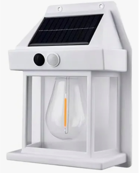 FAROL SOLAR DE PARED + SENSOR MOVIMIENTO - 1