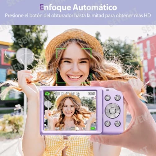 CAMARA DIGITAL 4K 48MP AUTOENFOQUE MORADAS - 2