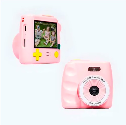 CAMARA DE FOTOS VIDEO PARA NIÑOS ROSADA - 6