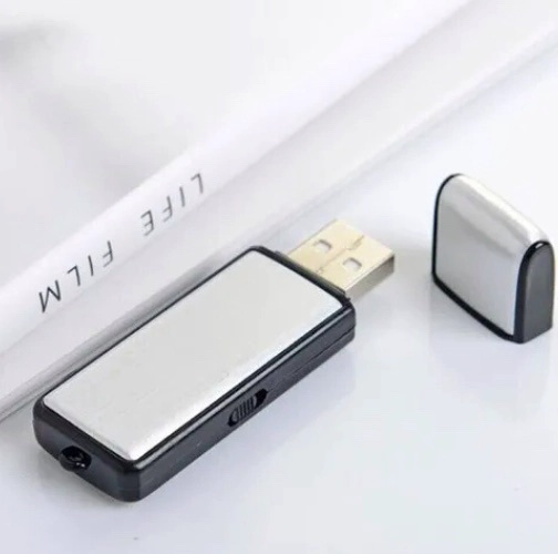 MINI GRABADORA DE VOZ ESPIA CON MICROFONO/USB - 3