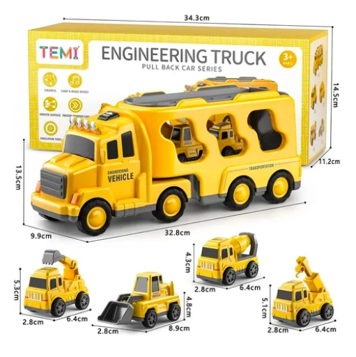 JUGUETES DE CAMION DE CONSTRUCCION - 2