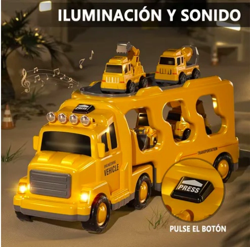 JUGUETES DE CAMION DE CONSTRUCCION - 4
