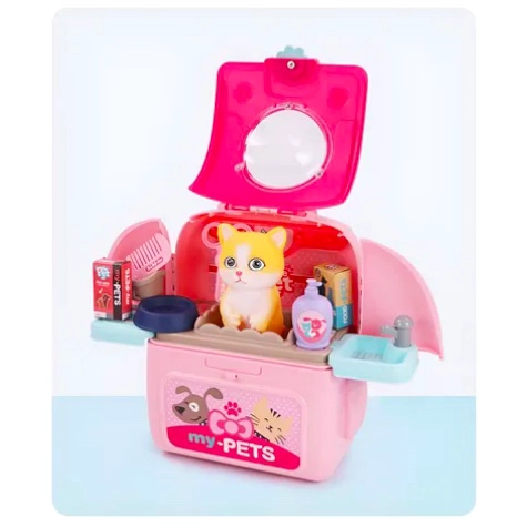 JUGUETE SET MOCHILA DE VETERINARIO - 1