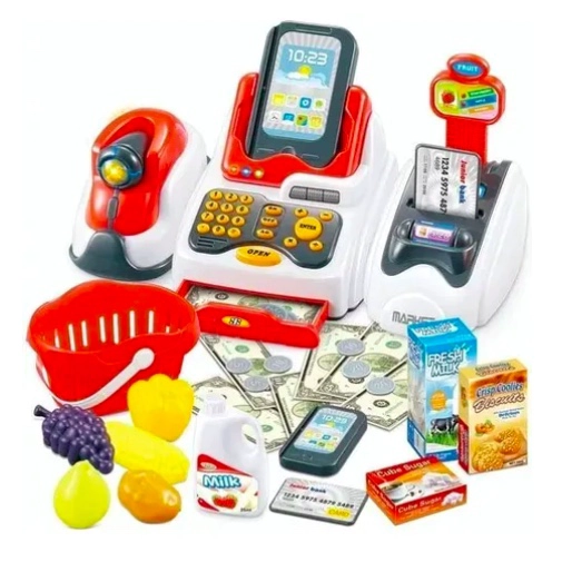 CAJA REGISTRADORA DE JUGUETE PARA NIÑOS - 1
