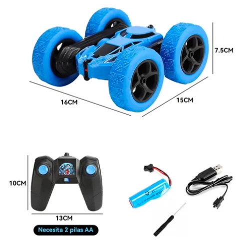 AUTO TRUCO CONTROL REMOTO SENSOR MOVIMIENTO DOBLE LADO-FLEX - 7
