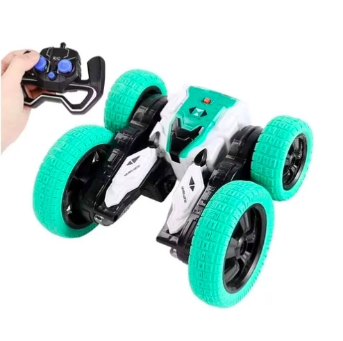 AUTO LOCO CRAZY CAR LUCES CONTROL REMOTO ACROBATICO - 1